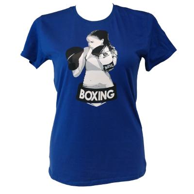 T-shirt BAIL-BOXING (woman), Cotton         