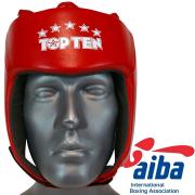 Head guard TOP TEN - AIBA, Leather