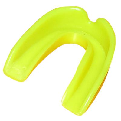 Chránič na zuby Single FOSFOROVÝ + plastová krabička, polyethylen 