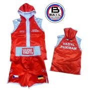 Boxing robe+shorts BAIL PROFI, Satin