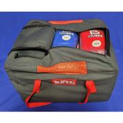 Boxing gloves BAIL LEOPARD KID 6 + bag, Leather