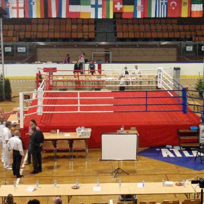 Olympic boxing ring BAIL 7.5 x 7.5 m, floor height of 1 m