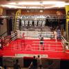 Olympic boxing ring BAIL 7.5 x 7.5 m, floor height of 1 m