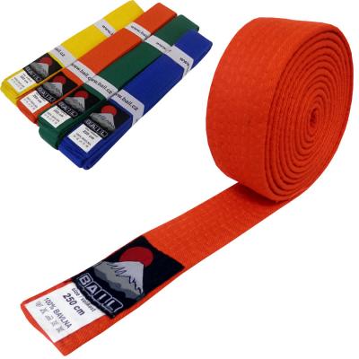 Judo belt ORANGE, cotton