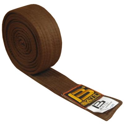 Judo belt BROWN, cotton