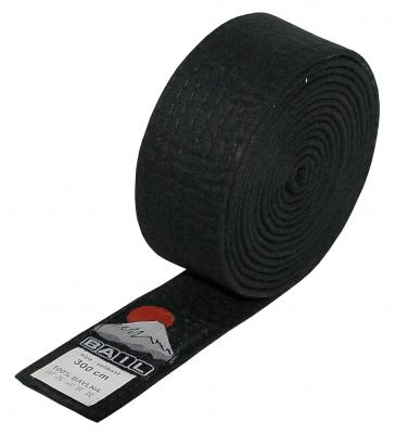 Judo belt BLACK, cotton