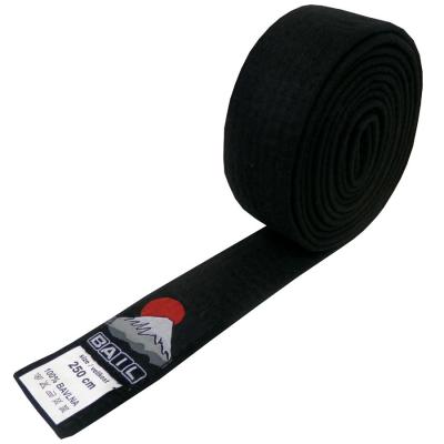 Karate pásek BAIL ČERNÝ, Bavlna